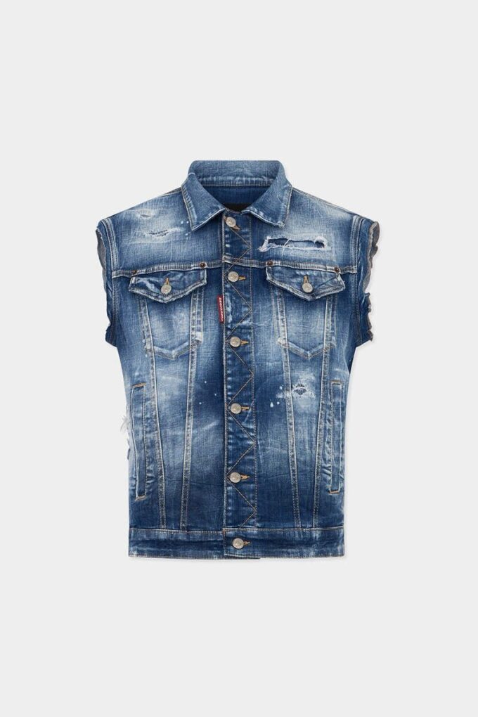 Medium Side by Side Wash Classic Vest