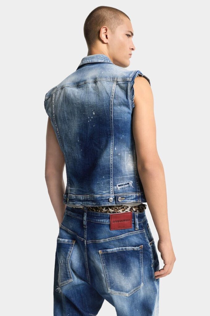 Medium Side by Side Wash Classic Vest