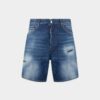 Medium Wash Boxer Shorts