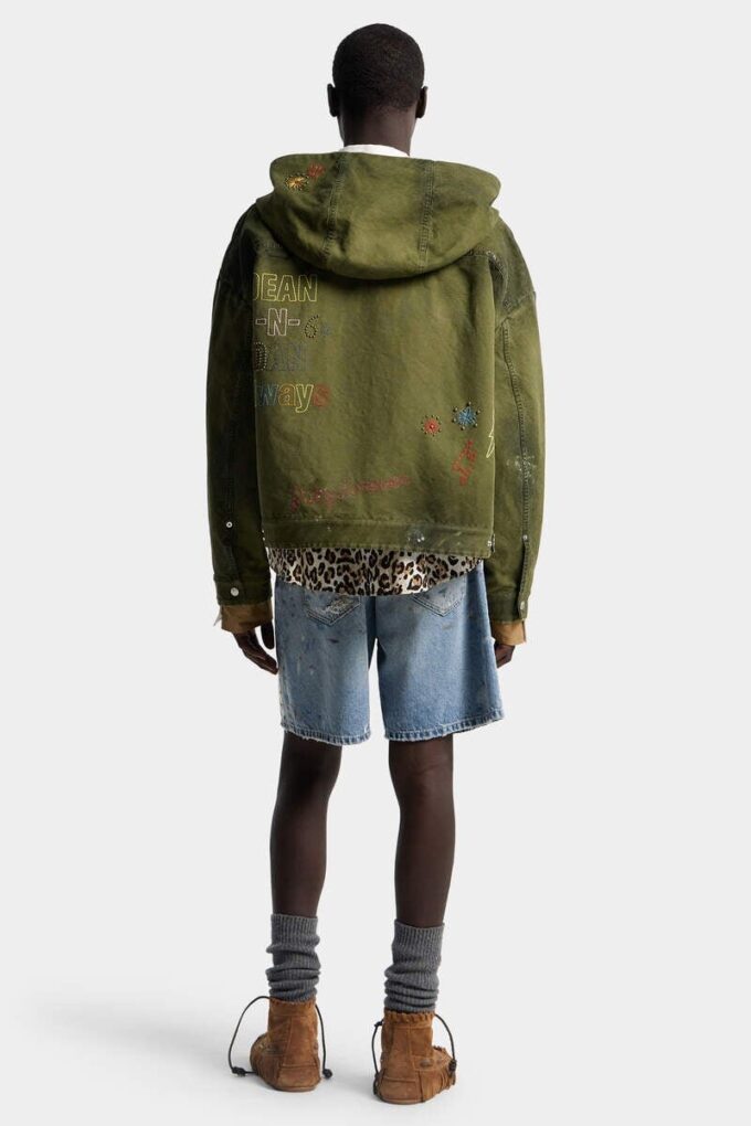 Medium Wash Boxer Shorts