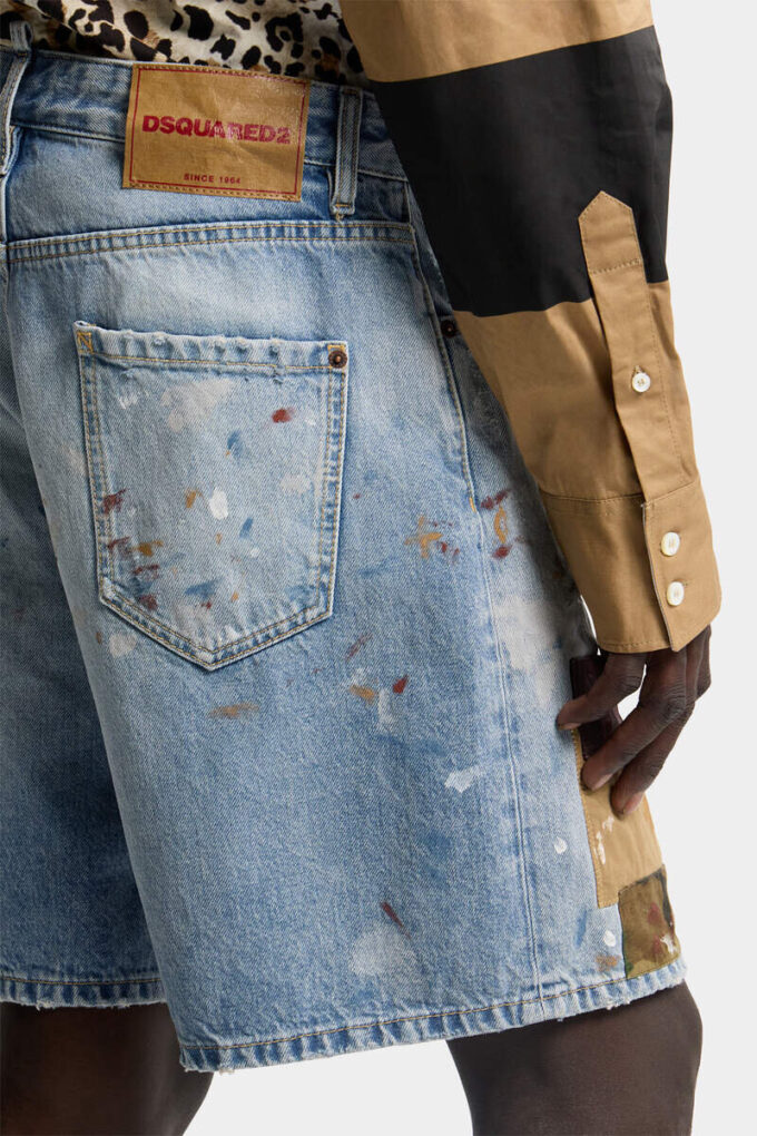 Medium Wash Boxer Shorts