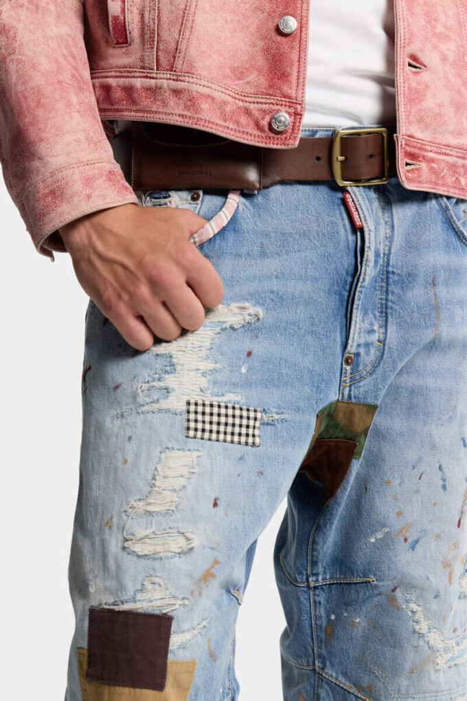 Medium Wash Kawaii Jeans