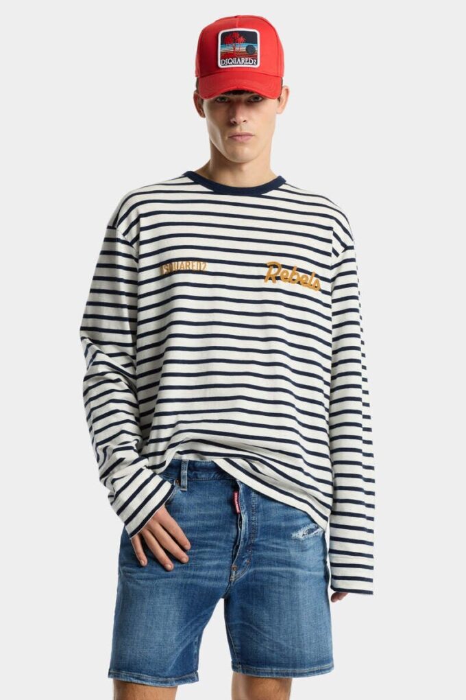 Medium Wash Marine Shorts