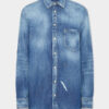 Medium Wash Maxi Dean Shirt