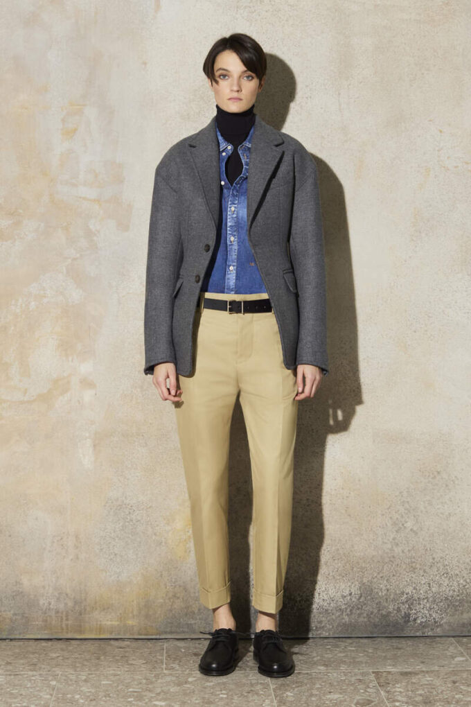 Medium Wash Maxi Dean Shirt