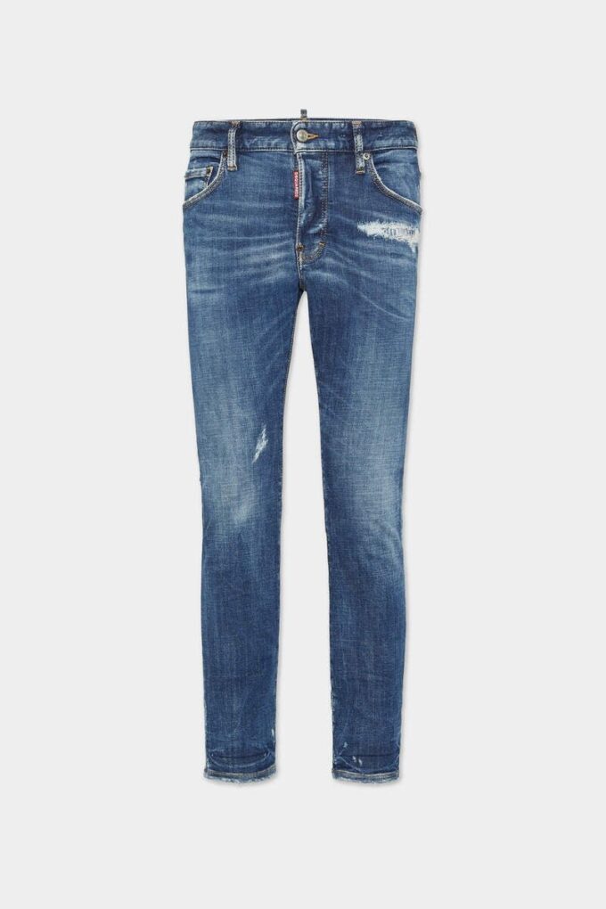 Medium Wash Skater Jeans
