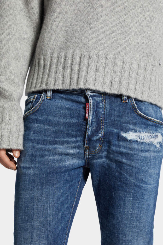 Medium Wash Skater Jeans