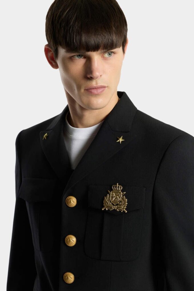 Military Single Breasted Blazer