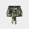 Monkey Business Denim Mix Balloon Hot Pants