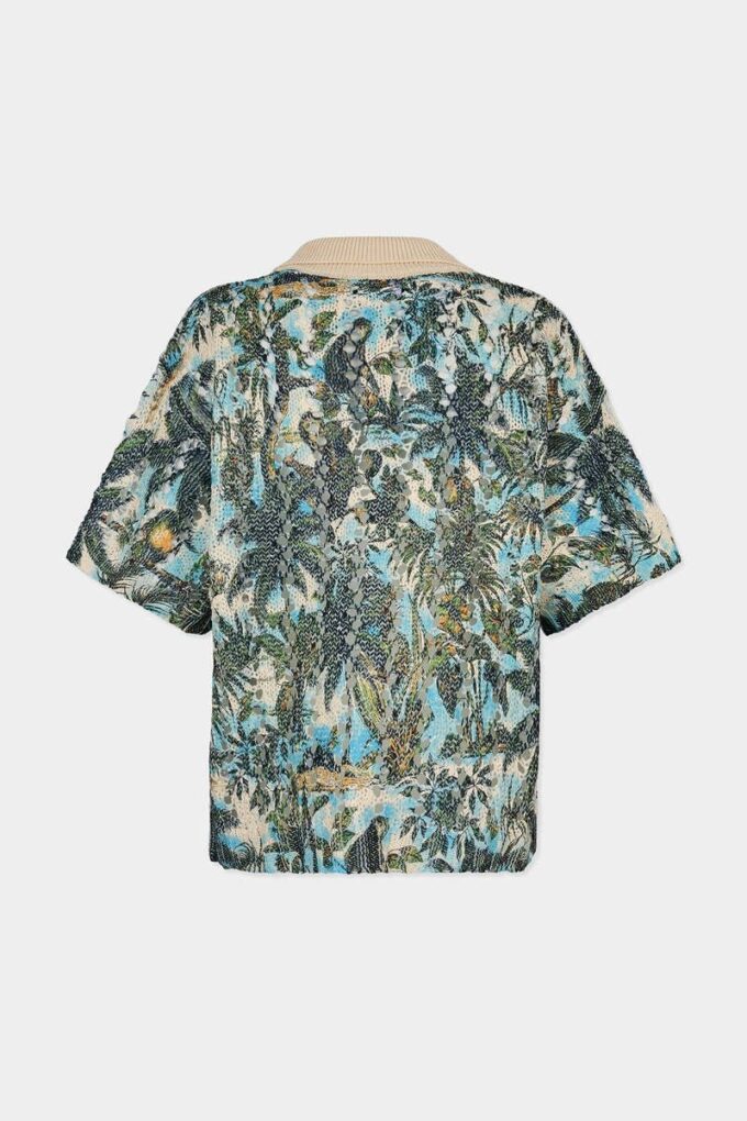 Monkey Business Knit Polo