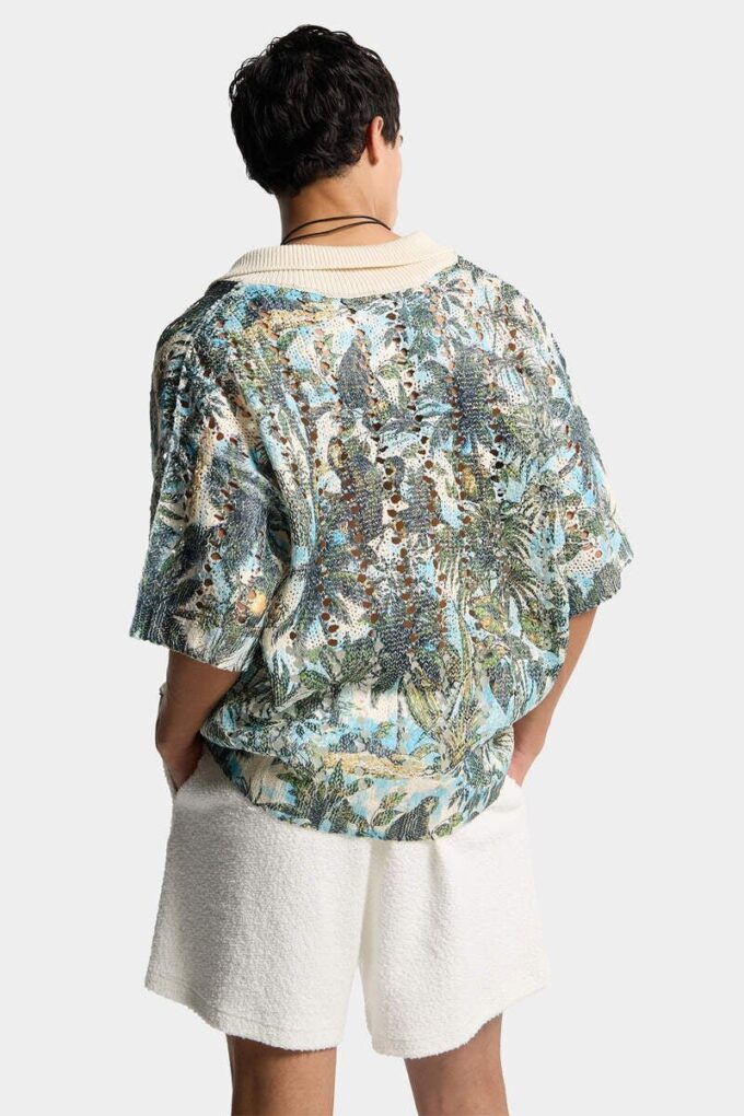 Monkey Business Knit Polo