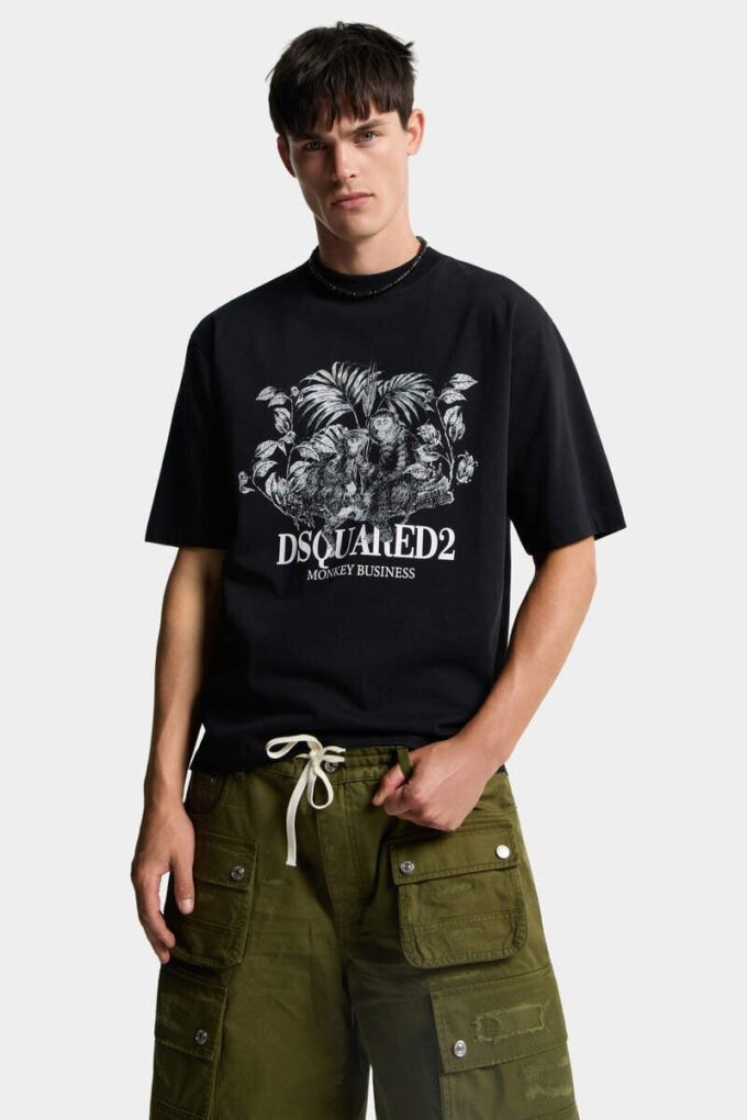 Monkey Business Loose Fit T-Shirt