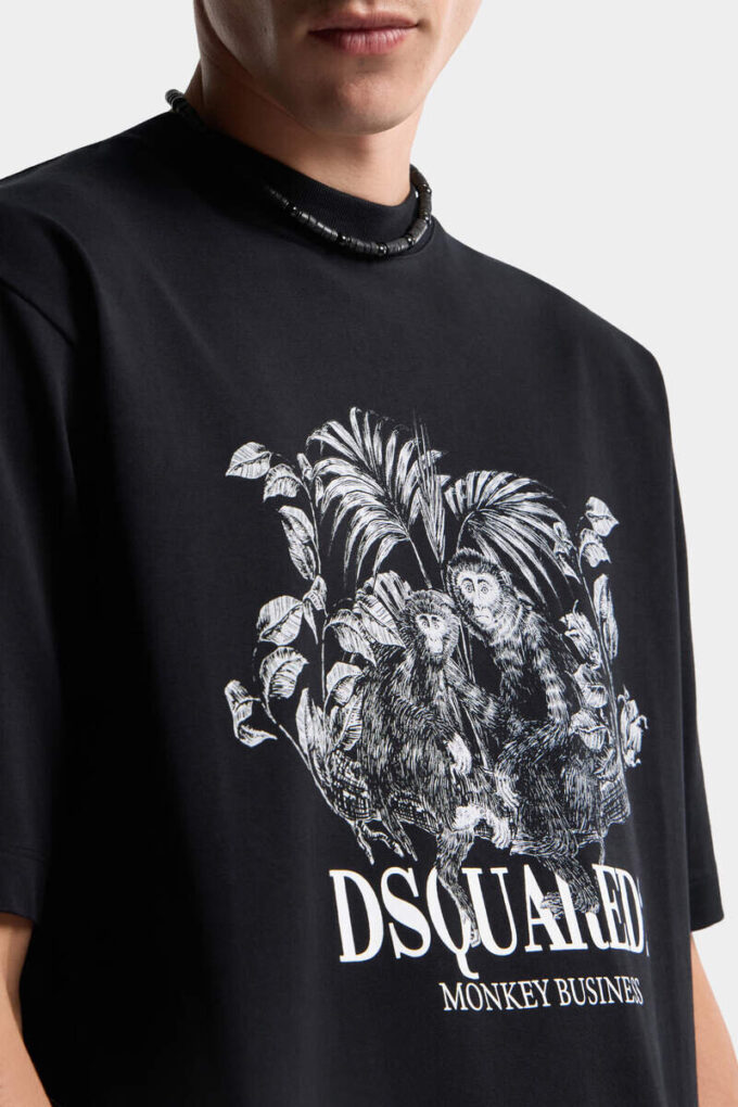 Monkey Business Loose Fit T-Shirt