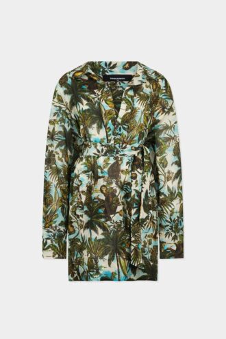 Monkey Business Shirt Dress