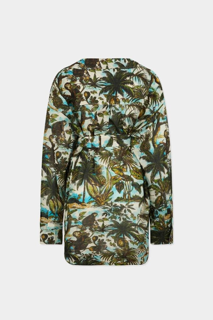 Monkey Business Shirt Dress