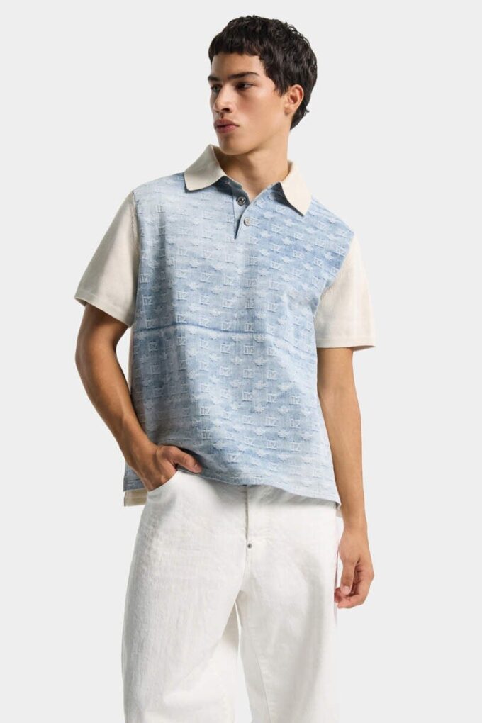 Monogram Knit Polo