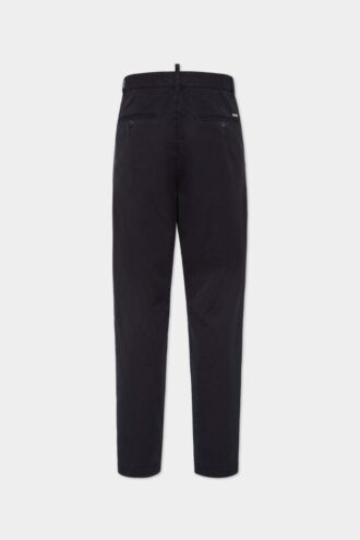 One Pleat Cotton Pant