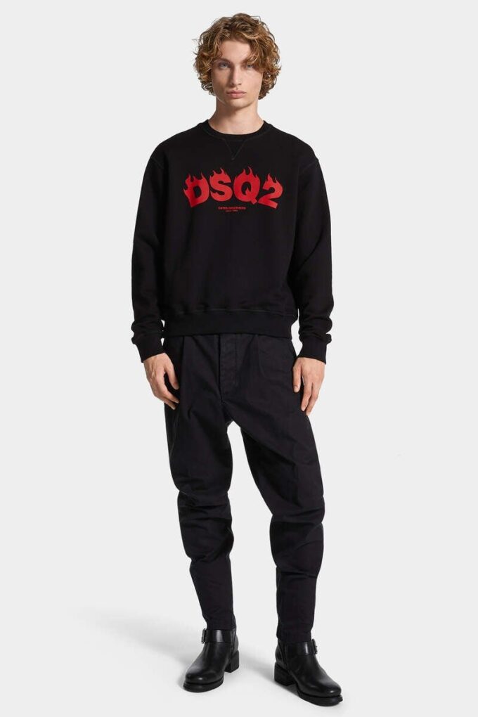 One Pleat Cotton Pant