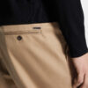 One Pleat Cotton Pant