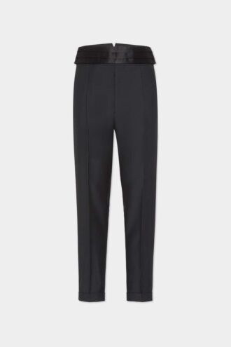 One Pleat Evening Pant