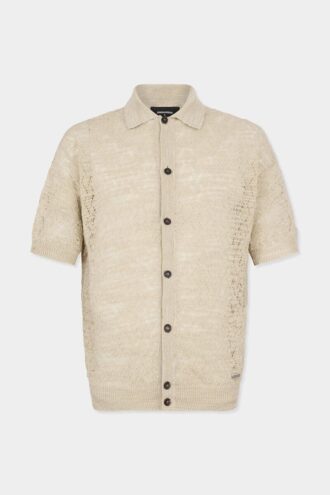 Open Work Knit Cardigan