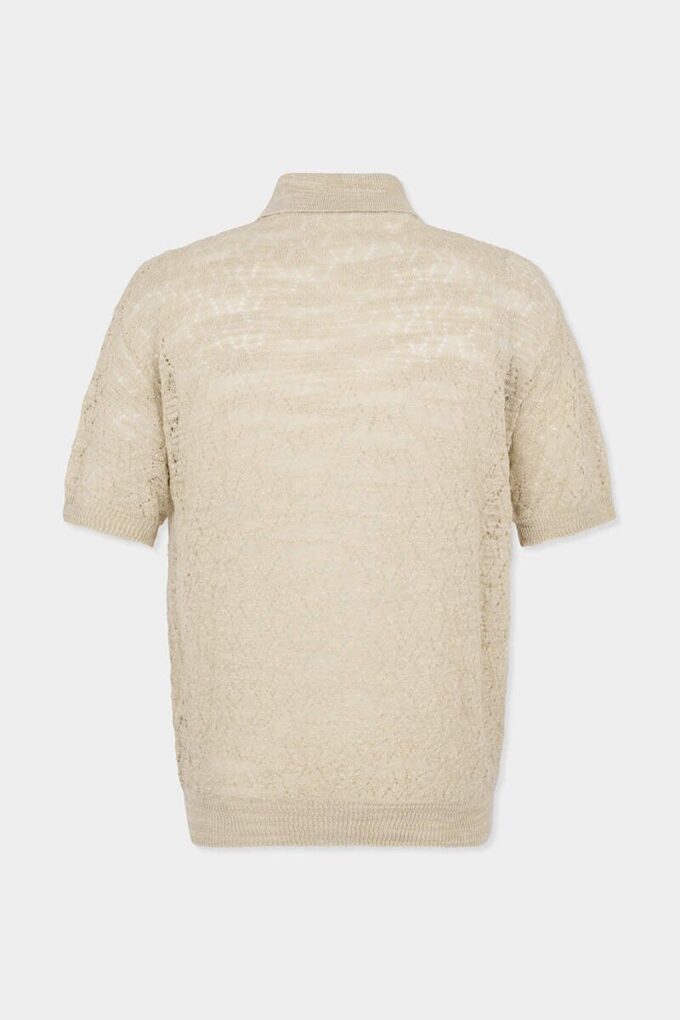 Open Work Knit Cardigan