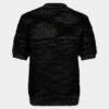 Open Work Knit T-Shirt