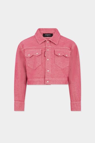 Oxford Denim Boxy Jean Jacket