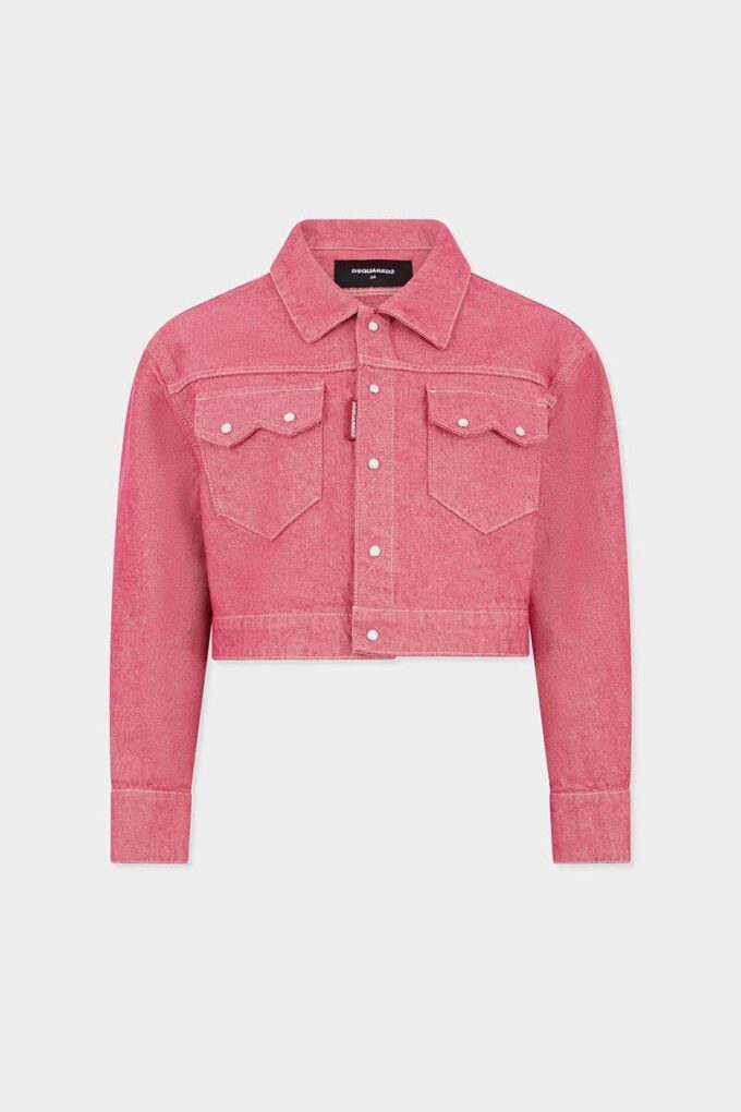 Oxford Denim Boxy Jean Jacket