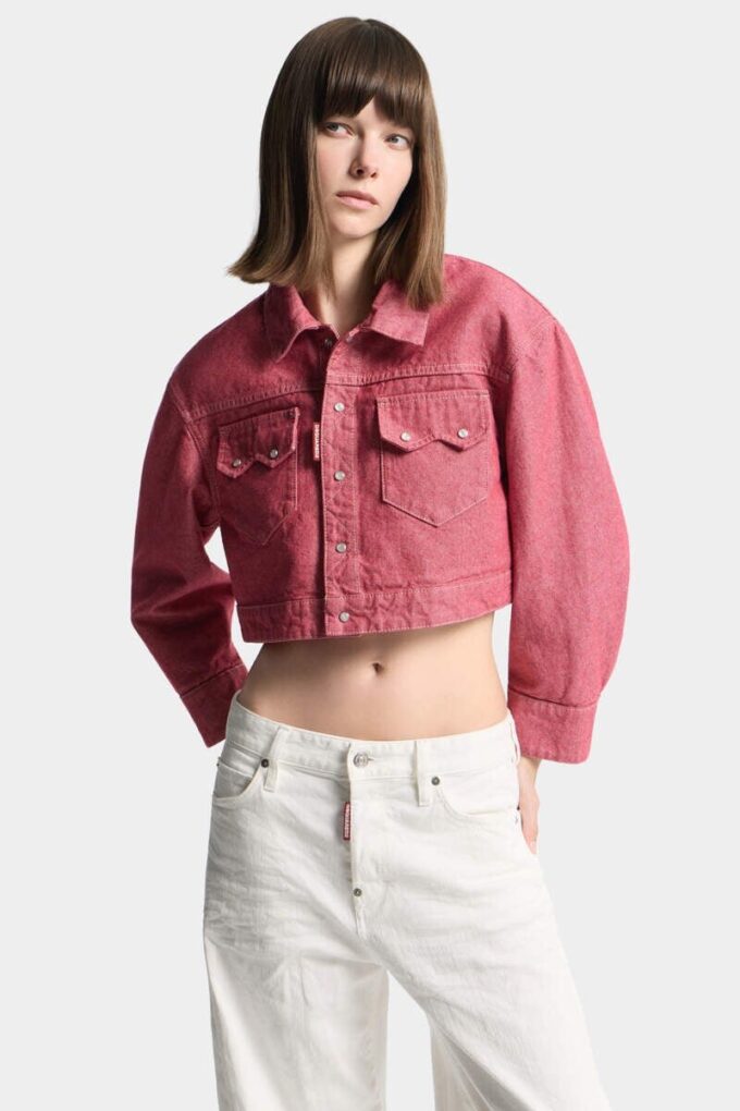 Oxford Denim Boxy Jean Jacket