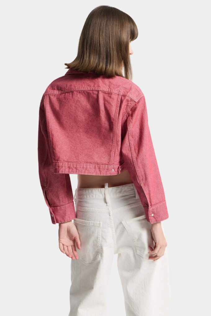 Oxford Denim Boxy Jean Jacket