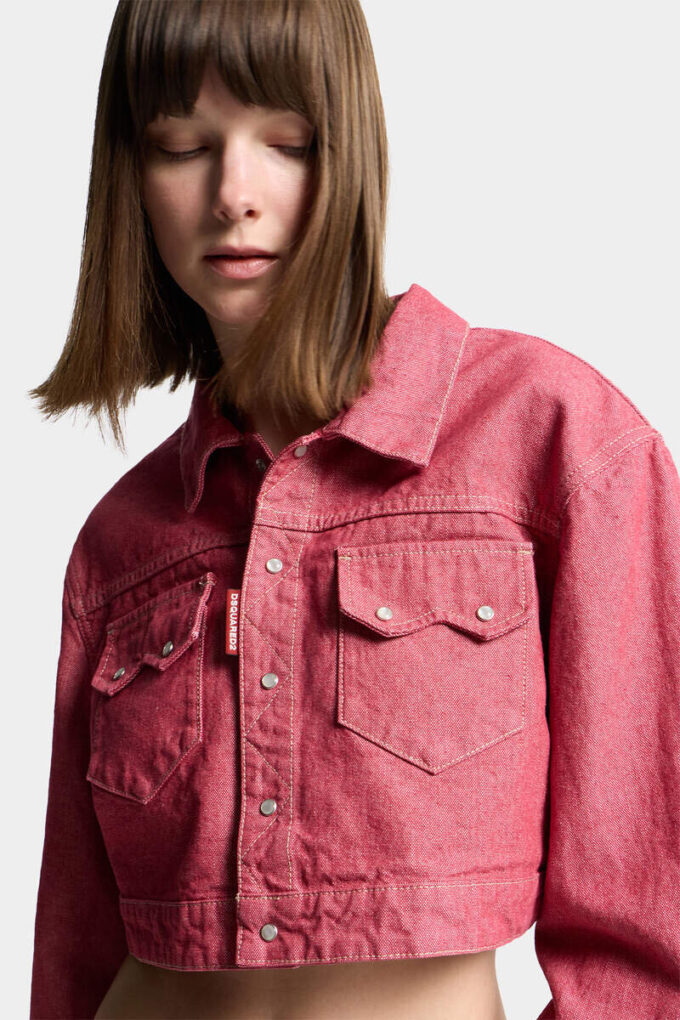 Oxford Denim Boxy Jean Jacket