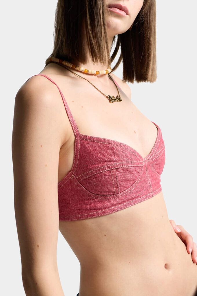Oxford Denim Tiki Bra