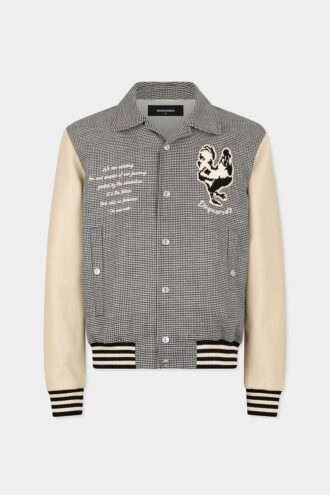 Pied De Poule Bomber