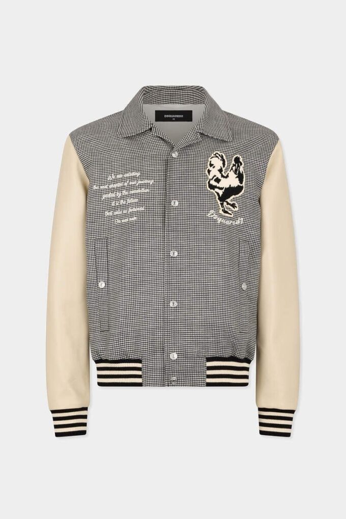 Pied De Poule Bomber