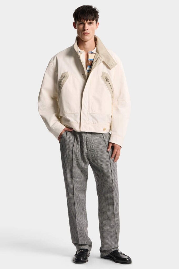 Pied De Poule Relax Man Pant