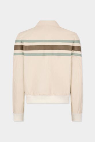 Preppy Leather Blouson