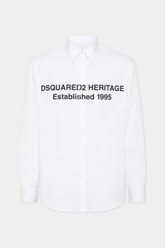 Printed Heritage Logo Shirt