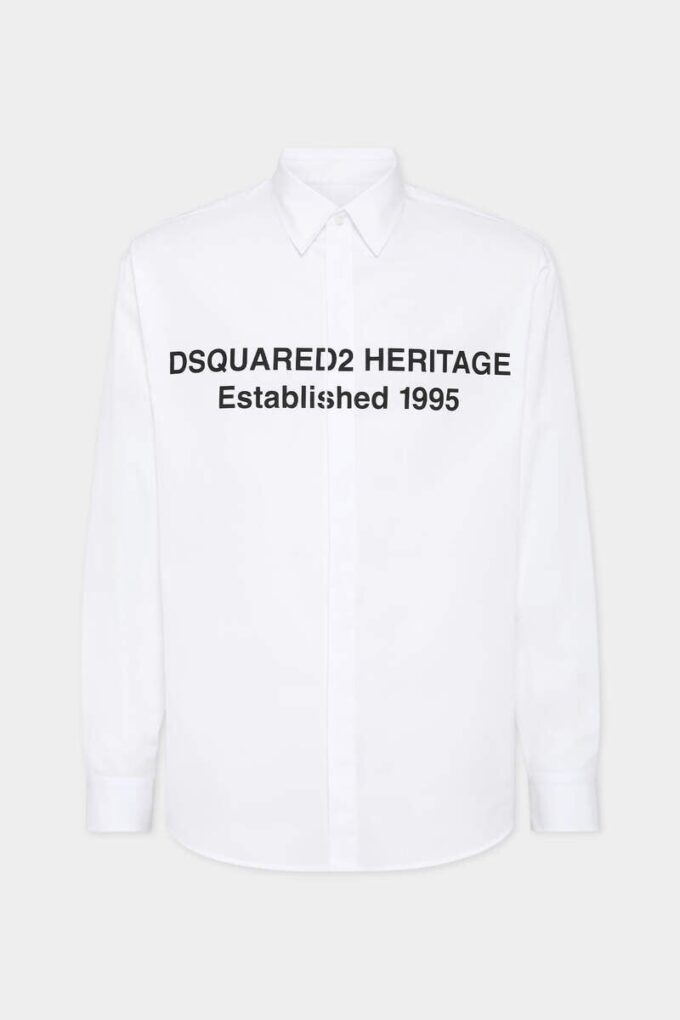 Printed Heritage Logo Shirt