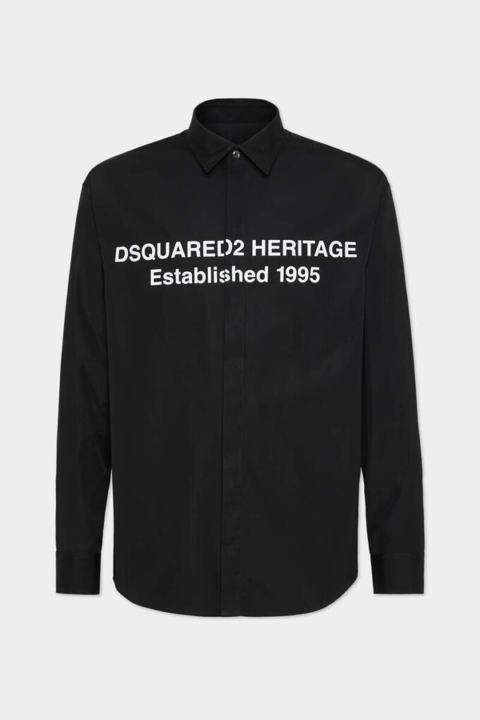 Printed Heritage Logo Shirt