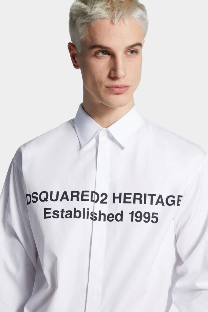 Printed Heritage Logo Shirt