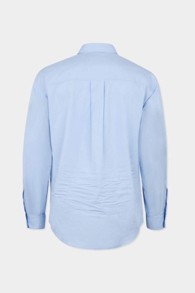 Raw-Cut Dropped Shoulder Shirt