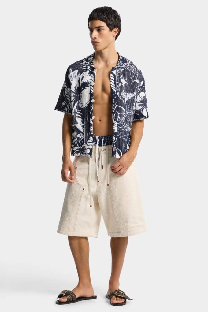 Raw Wash Carpenter Shorts