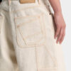 Raw Wash Shiny Baggy Carpenter Jeans