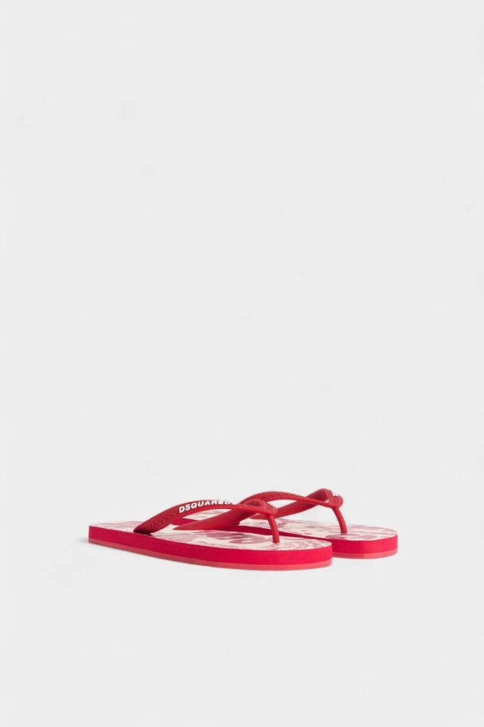 Rebel Hibiscus Flip Flops