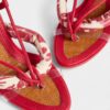 Rebel Hibiscus Heeled Sandals
