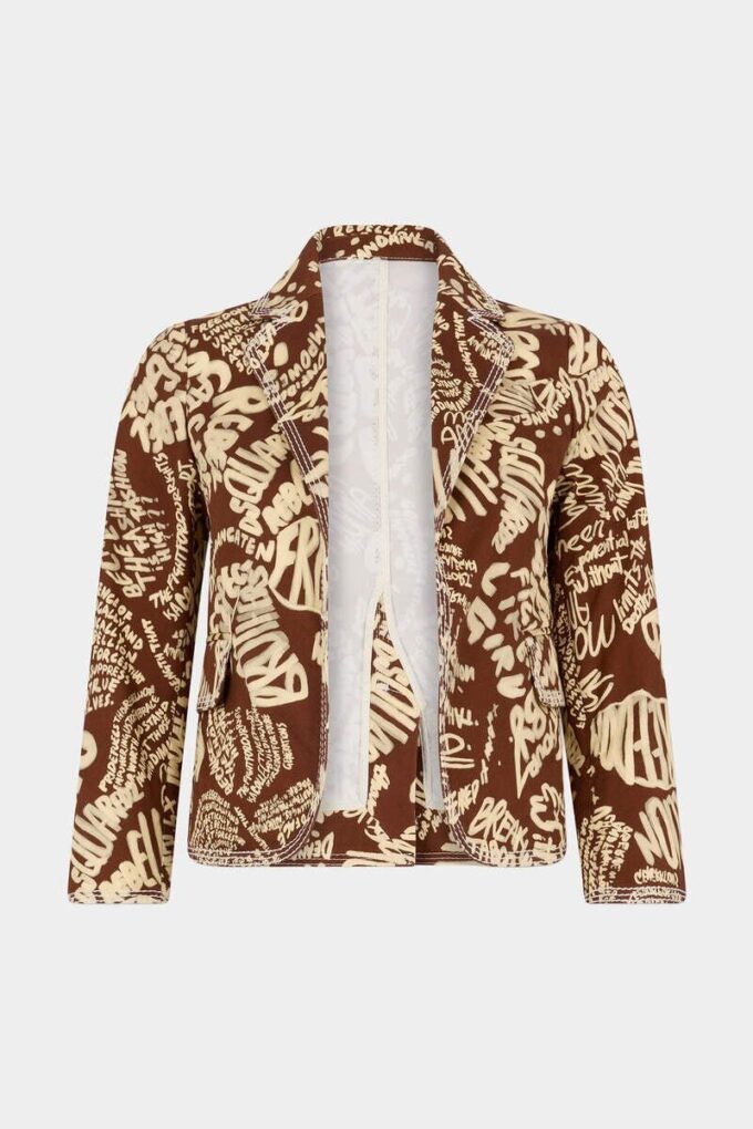 Rebel Hibiscus Maggie Jacket