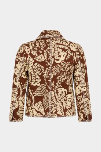 Rebel Hibiscus Maggie Jacket