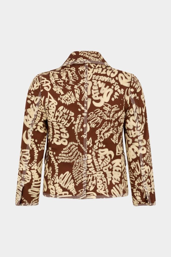 Rebel Hibiscus Maggie Jacket