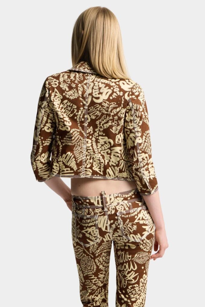 Rebel Hibiscus Maggie Jacket